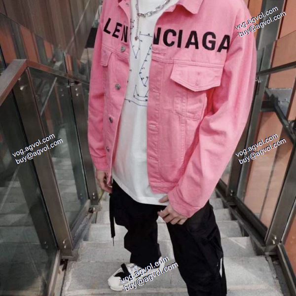 高級感ある デニムジャケット バレンシアガ コピー 2020AW BALENCIAGAスーパーコピー 2色可選 刺繍のデニムコート