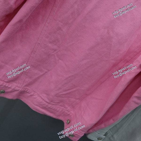 高級感ある デニムジャケット バレンシアガ コピー 2020AW BALENCIAGAスーパーコピー 2色可選 刺繍のデニムコート