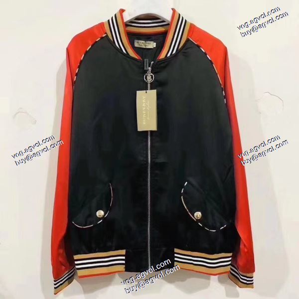 数に限りがある バーバリー BURBERRY魅力ファッション 2020AW BURBERRYブランド コピー ブルゾン シルクのジャケット