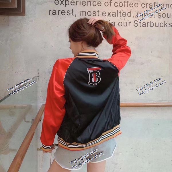 数に限りがある バーバリー BURBERRY魅力ファッション 2020AW BURBERRYブランド コピー ブルゾン シルクのジャケット