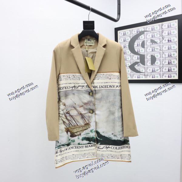 海外セレブ愛用 バーバリーBURBERRYコピー ブランド  BURBERRY 2020AW テーラードジャケット