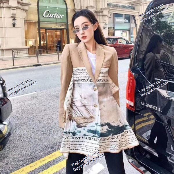 海外セレブ愛用 バーバリーBURBERRYコピー ブランド  BURBERRY 2020AW テーラードジャケット