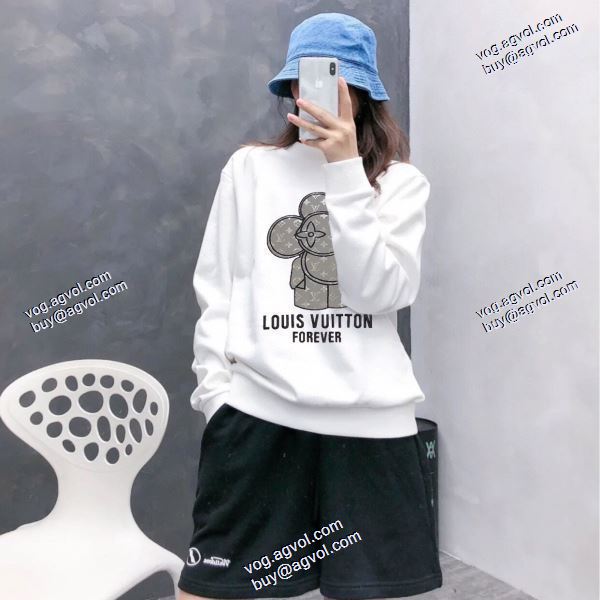 2020AW LOUIS VUITTONコピー ファション性の高い プルオーバーパーカー  ルイ ヴィトン偽物ブランド 2色可選