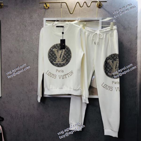 2020AW ルイ ヴィトンコピー LOUIS VUITTONコピー 3色可選 上下セットデザイン性の高い
