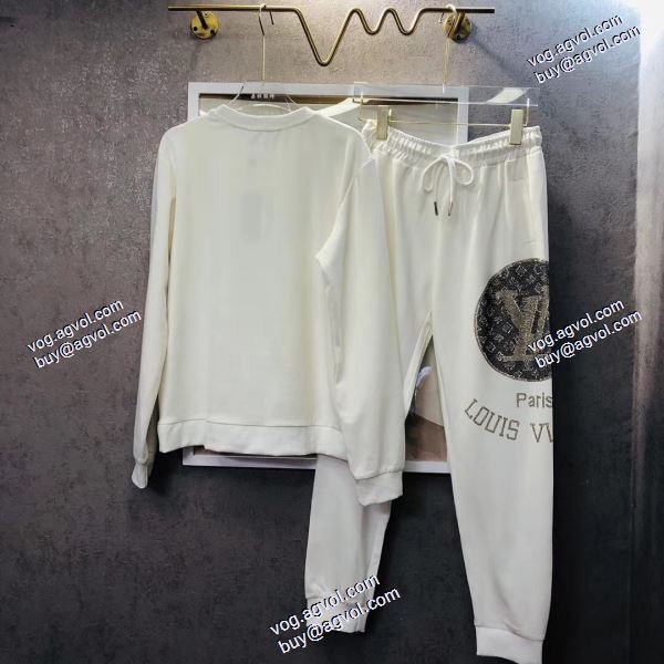 2020AW ルイ ヴィトンコピー LOUIS VUITTONコピー 3色可選 上下セットデザイン性の高い