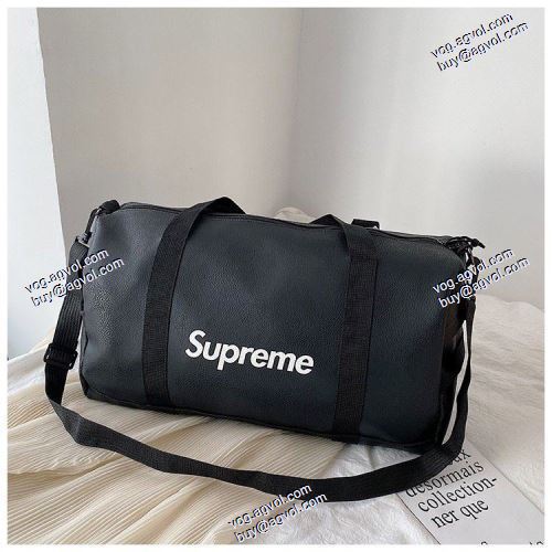 SUPREMEブランド コピー Supreme 19FW Nike Leather Duffle Bag Box Logo 2色可選 ボストンバッグ おしゃれな装い