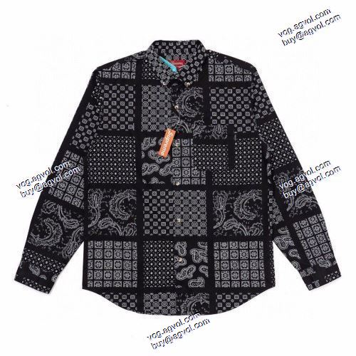 Supreme20ss Week 13 Paisley Grid Shirt 2色可選  シャツ SUPREMEブランド 偽物 通販