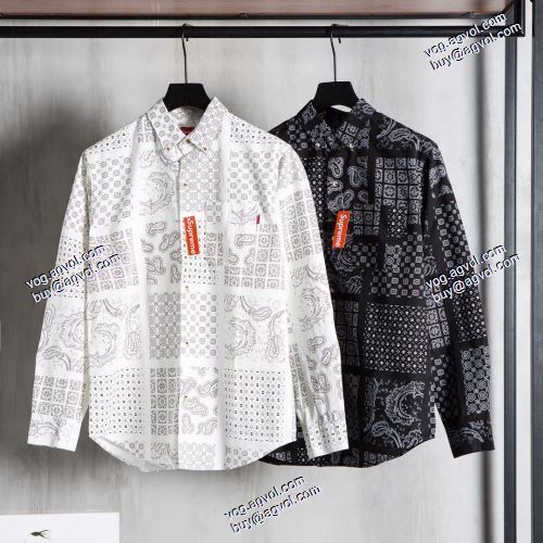 Supreme20ss Week 13 Paisley Grid Shirt 2色可選  シャツ SUPREMEブランド 偽物 通販