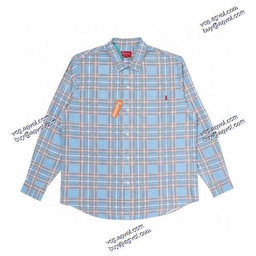 優しいフィット感 SUPREMEスーパーコピー 激安 シャツ Supreme SS20 Week 3 Printed Plaid Shirt 2色可選