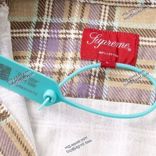 優しいフィット感 SUPREMEスーパーコピー 激安 シャツ Supreme SS20 Week 3 Printed Plaid Shirt 2色可選