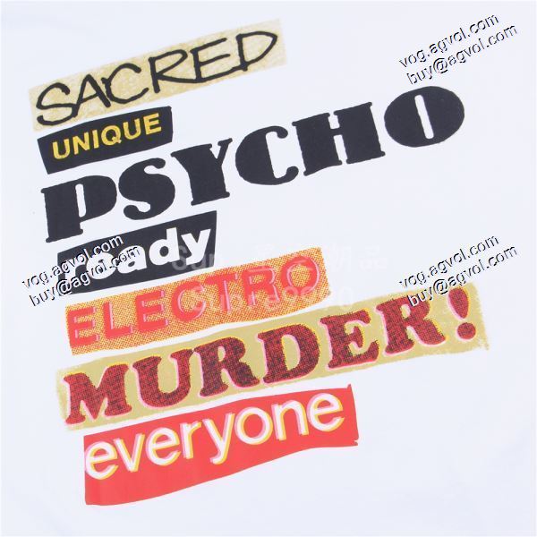 SUPREMEコピー 2020秋冬新作 Supreme 20SS Sacred Unique L/S Teeの後ろにあるイニシャルの長袖ロゴTシャツ シュプリームコピー