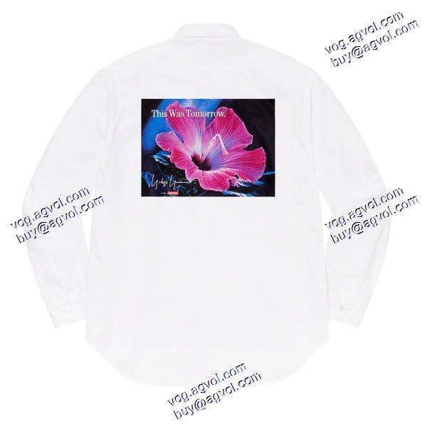 希少価値大！シュプリーム SUPREME 2020秋冬 Supreme X Yohji Yamamoto 長袖シャツ シュプリーム偽物ブランド  2色可選