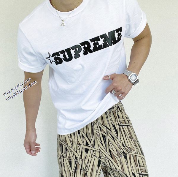 Supreme 20SS Star Logo SS Top Tee  シュプリーム SUPREME 3色可選 2020春夏新作 Tシャツ/半袖