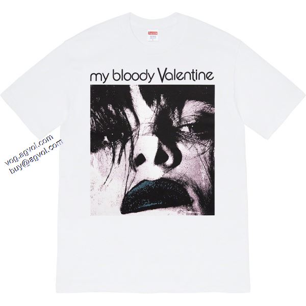 シュプリーム SUPREME 2色可選 Supreme 20ss My Bloody Valentine Feed Me With Your Kis 2020春夏新作 Tシャツ/半袖