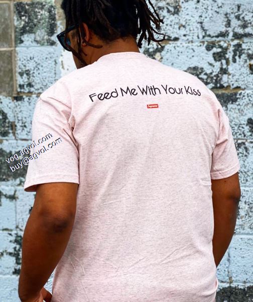 シュプリーム SUPREME 2色可選 Supreme 20ss My Bloody Valentine Feed Me With Your Kis 2020春夏新作 Tシャツ/半袖