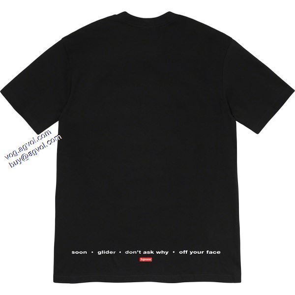 Supreme 20SS My Bloody Valentine Glider Tee  シュプリーム SUPREME 2色可選 2020春夏新作 Tシャツ/半袖