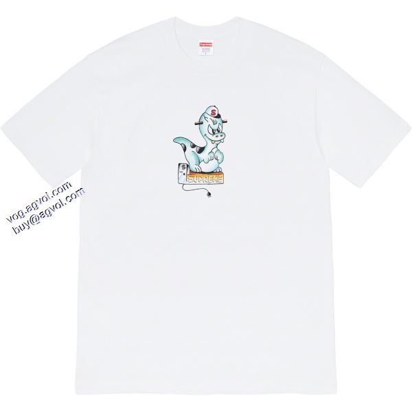 Supreme 20SS Dinosaur Tee 個性的なデザ 多色可選 2020春夏新作 Tシャツ/半袖