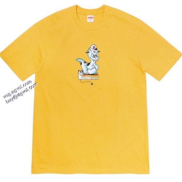 Supreme 20SS Dinosaur Tee 個性的なデザ 多色可選 2020春夏新作 Tシャツ/半袖