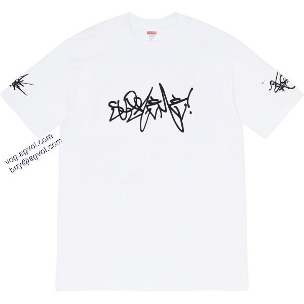 人気販売中 シュプリーム SUPREME 2色可選 2020春夏新作 Tシャツ/半袖 高級感ある 2020SS Supreme Week4 Rammellzee Tag Tee