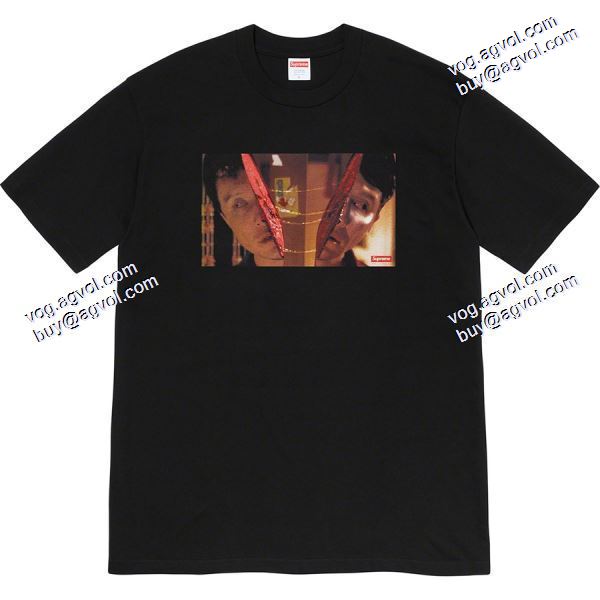 シュプリームコピーTシャツ/半袖 SUPREMEコピー 多色可選 20SS Supreme week 18 Split Tee連名キラー、阿一半袖Tシャツ