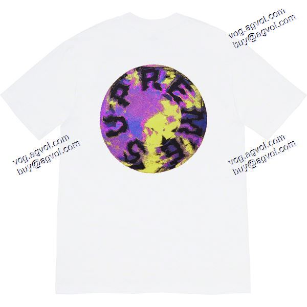 Tシャツ/半袖シュプリームコピー20SS Supreme week 18 Marbleリングlogo大理石Tシャツ SUPREMEコピー 多色可選
