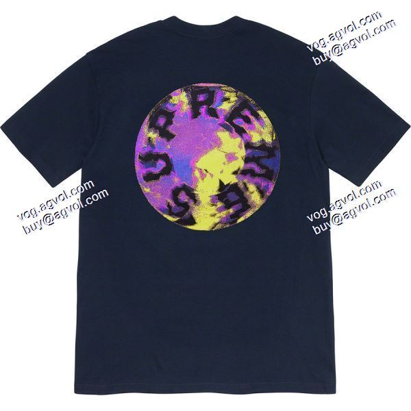 Tシャツ/半袖シュプリームコピー20SS Supreme week 18 Marbleリングlogo大理石Tシャツ SUPREMEコピー 多色可選