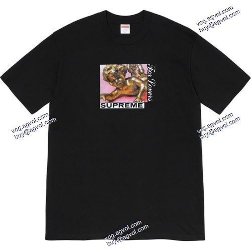 シュプリームブランドコピー Tシャツ/半袖 2色可選 Supreme 20FW Lovers Tee SUPREMEスーパーコピー 激安 