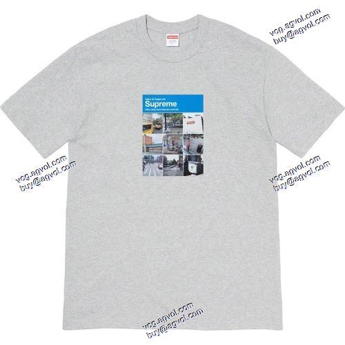 気軽にカジュアルに使える シュプリームコピー ブランド Tシャツ/半袖 3色可選 SUPREMEブランドコピー