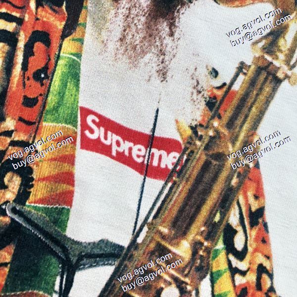 サイズ豊富 シュプリームコピー Supreme 20FW Pharoah Sanders Tee 2020秋冬 SUPREME偽物ブランド 半袖Tシャツ 2色可選