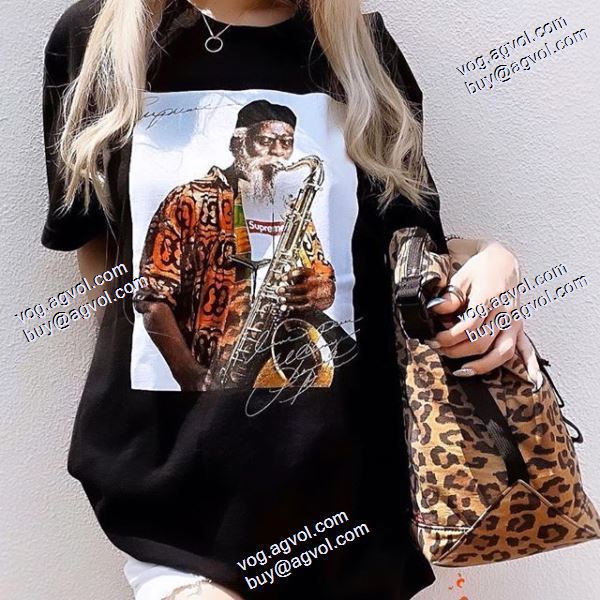 サイズ豊富 シュプリームコピー Supreme 20FW Pharoah Sanders Tee 2020秋冬 SUPREME偽物ブランド 半袖Tシャツ 2色可選