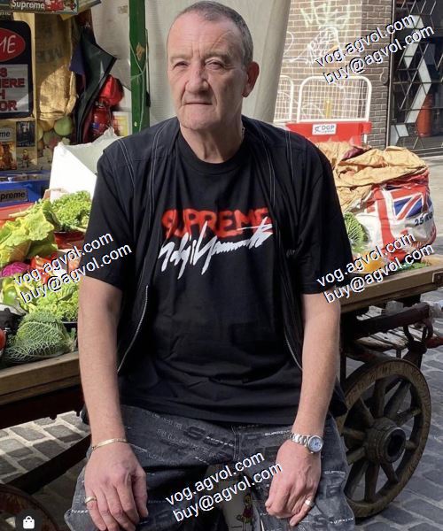 耐久性のある シュプリーム SUPREME 半袖Tシャツ 2020秋冬 Supreme X Yohji Yamamoto 20FW LOGO TEE シュプリームコピー 2色可選