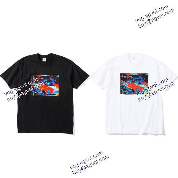 存在感のある シュプリーム SUPREME スーパーコピー 2020秋冬 Supreme X Yohji Yamamoto 20FW Game Over Tee 半袖Tシャツ 2色可選