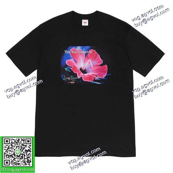 大人の個性を シュプリームブランドスーパーコピー SUPREME 2020秋冬 Supreme X Yohji Yamamoto 20FW This Was Tomorrow Tee 半袖Tシャツ 2色可選