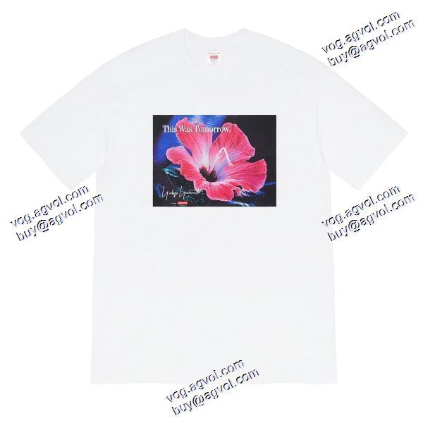 大人の個性を シュプリームブランドスーパーコピー SUPREME 2020秋冬 Supreme X Yohji Yamamoto 20FW This Was Tomorrow Tee 半袖Tシャツ 2色可選