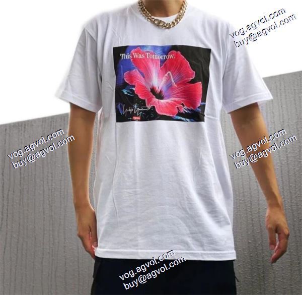 大人の個性を シュプリームブランドスーパーコピー SUPREME 2020秋冬 Supreme X Yohji Yamamoto 20FW This Was Tomorrow Tee 半袖Tシャツ 2色可選