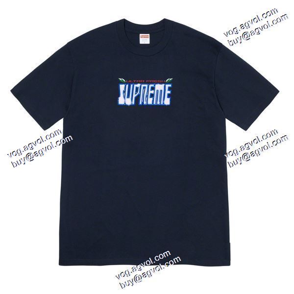大人のセンスを感じさせる シュプリーム SUPREMEブランド コピー 2020秋冬 Supreme 20FW Ultra Fresh Tee プリント丸首 半袖Tシャツ 4色可選