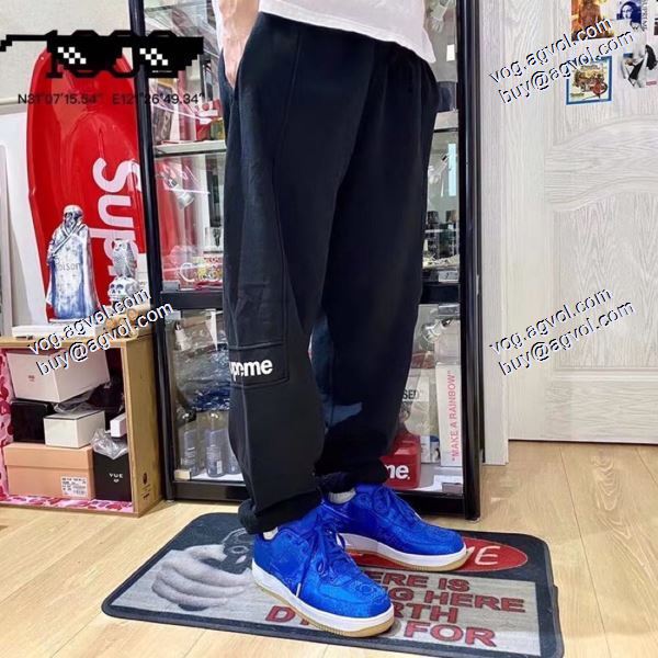 シュプリームコピー 3色可選 Supreme偽物 20SS Color Blocked Sweatpant スエットパンツ SUPREMEコピー 
