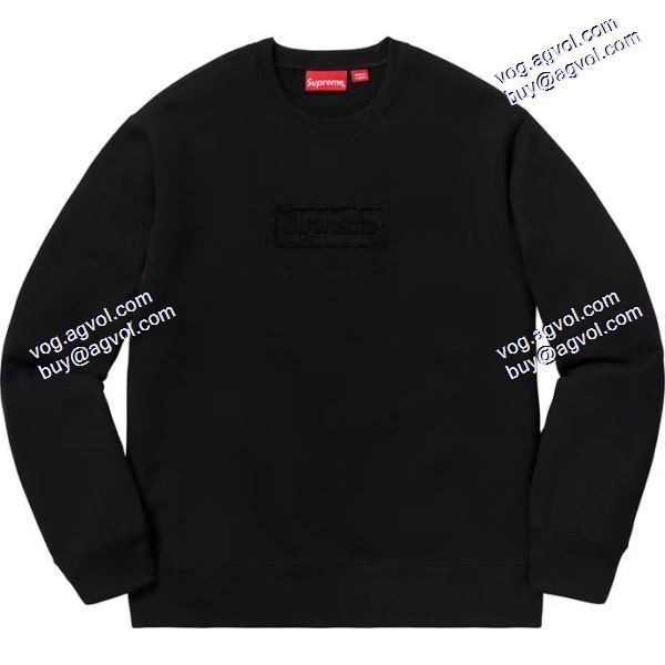 人気商品登場シュプリームコピー多色可選 2020秋冬新作 Supreme 20 ss Cut Logo CrewneckカットレリーフLOGO丸首ガーゼ SUPREMEコピープルオーバーパーカー 