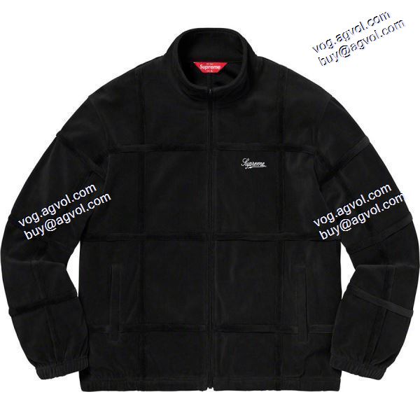存在感のあるSUPREMEコピー ブルゾン 2色可選 Supreme 20 ss Grid Taping シュプリームコピー ビロードステッチストライプのチェックのカラージャケット