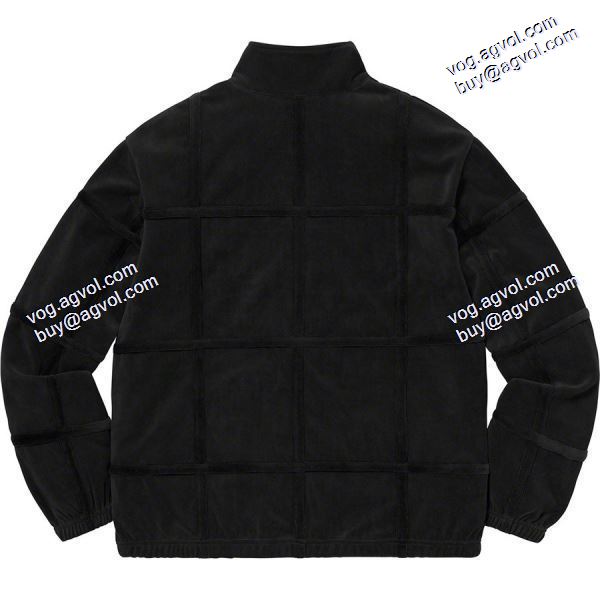 存在感のあるSUPREMEコピー ブルゾン 2色可選 Supreme 20 ss Grid Taping シュプリームコピー ビロードステッチストライプのチェックのカラージャケット