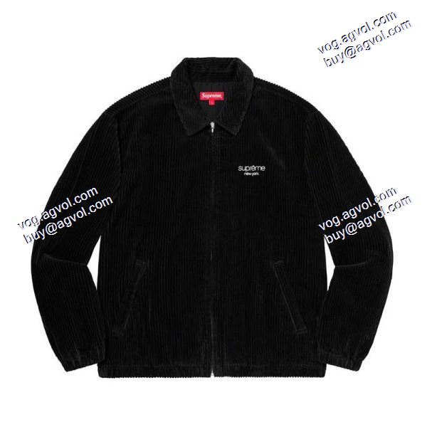 SUPREMEコピー 2020秋冬 Supreme 20 ss Wide Wale Corduroyフレックスジャケットファスナージャケット ウールコート 高級感ある シュプリームコピー 多色可選