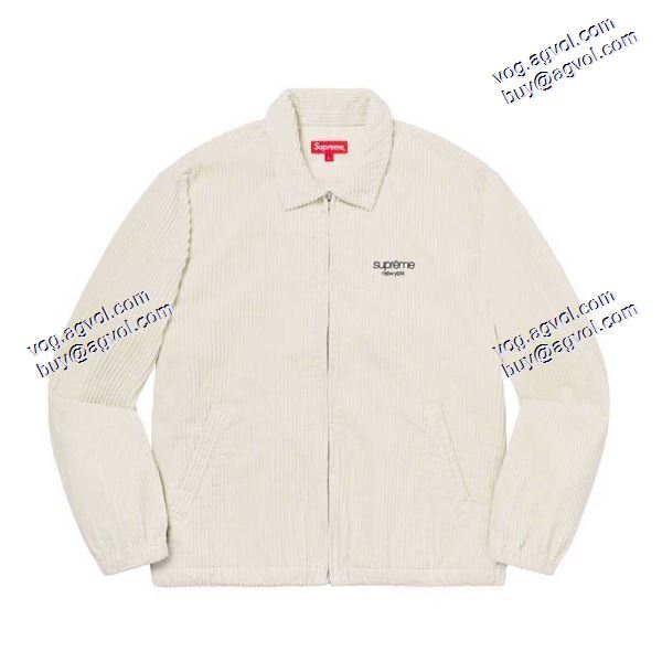 SUPREMEコピー 2020秋冬 Supreme 20 ss Wide Wale Corduroyフレックスジャケットファスナージャケット ウールコート 高級感ある シュプリームコピー 多色可選