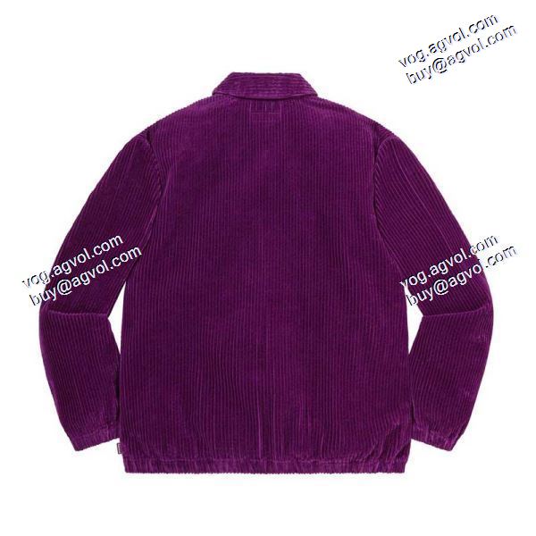 SUPREMEコピー 2020秋冬 Supreme 20 ss Wide Wale Corduroyフレックスジャケットファスナージャケット ウールコート 高級感ある シュプリームコピー 多色可選
