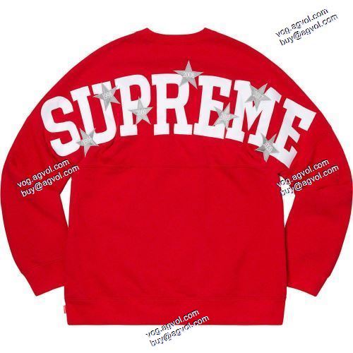  シュプリームコピー Supreme 20SS Stars Crewneck 4色可選  プルオーバーパーカー SUPREMEブランド コピー