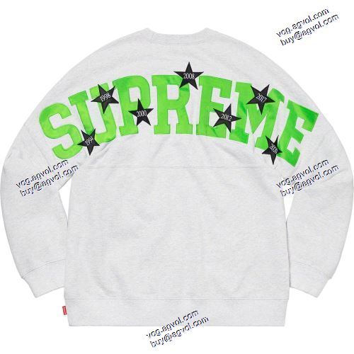  シュプリームコピー Supreme 20SS Stars Crewneck 4色可選  プルオーバーパーカー SUPREMEブランド コピー