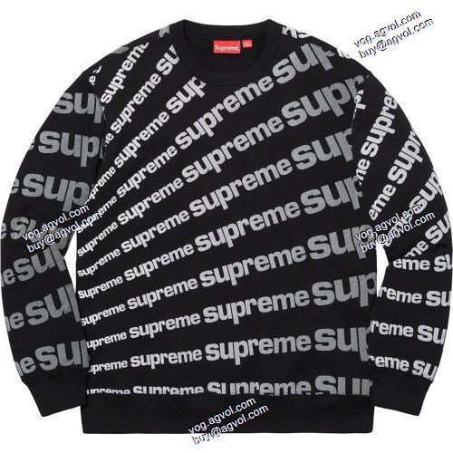 シュプリームコピー Supreme 20ss Radial Crewneck Logo 3色可選  プルオーバーパーカー 楽に着用出来る