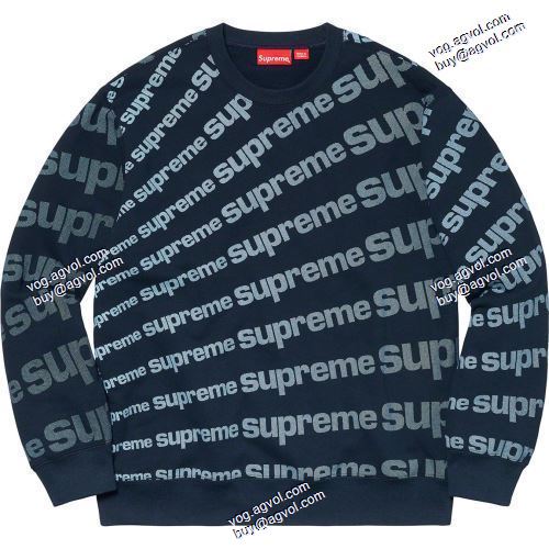 シュプリームコピー Supreme 20ss Radial Crewneck Logo 3色可選  プルオーバーパーカー 楽に着用出来る