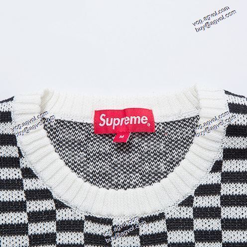 ゆったりとしたサイズ感 Supreme 20SS Back Logo Sweater プルオーバー SUPREME偽物ブランド