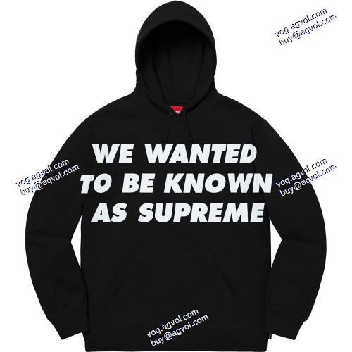 シュプリームコピー SUPREME 20SS KNOWN AS HOODED パーカー適度な厚み 2色可選 シュプリーム偽物ブランド