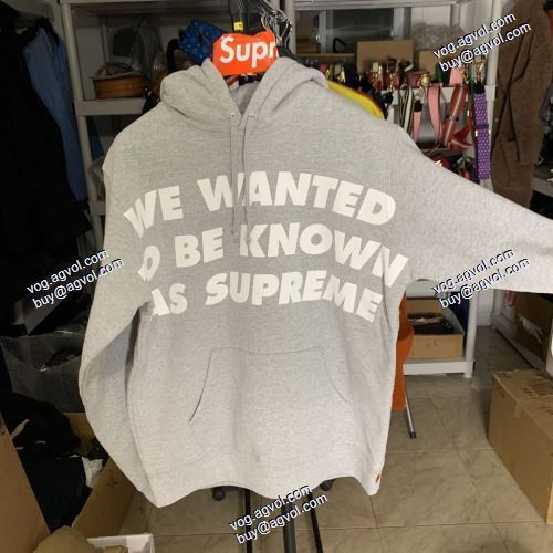 シュプリームコピー SUPREME 20SS KNOWN AS HOODED パーカー適度な厚み 2色可選 シュプリーム偽物ブランド